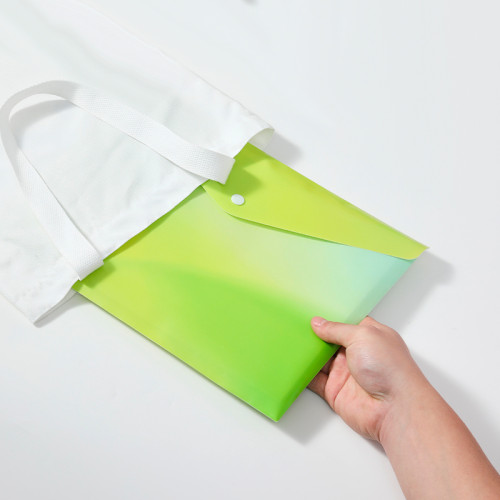 Папка-конверт на кнопке DELI "Neonup", А4, 0,16 мм, ассорти