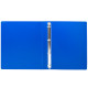 Папка на 4-х кольцах Silwerhof, пластиковая, 500 мкм, корешок 30 мм, синяя