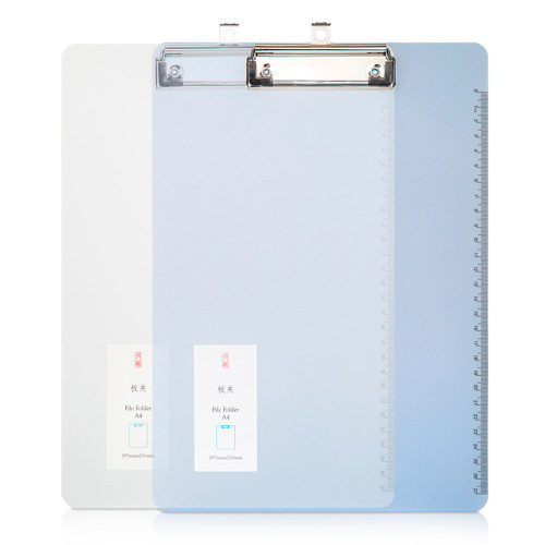 Папка-планшет DELI А4,  пластиковая, ассорти