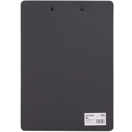 Папка-планшет DELI "RIO" А4, пластиковая, ассорти