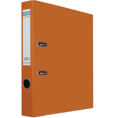 Папка-регистратор KUVERT А4, ширина корешка 50 мм, оранжевая