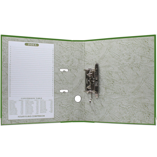 Папка-регистратор KUVERT А4, ширина корешка 50 мм, зеленая