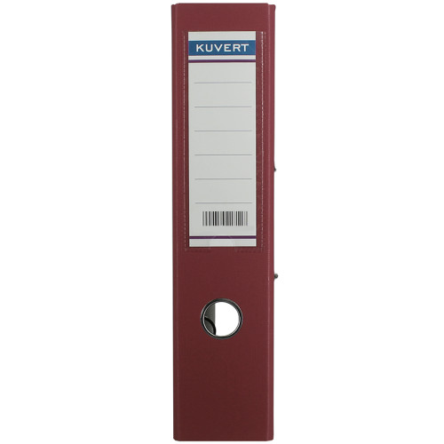 Папка-регистратор KUVERT А4, ширина корешка 72 мм, бордовая