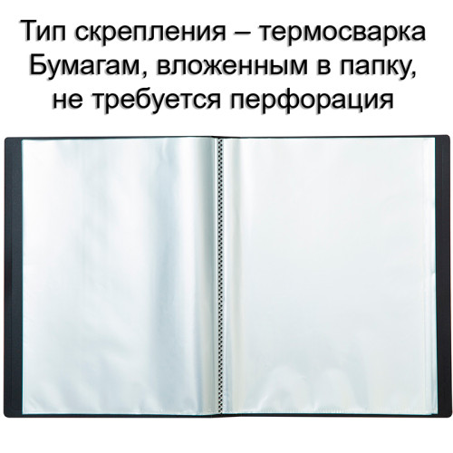 Папка с файлами DELI "Classic" на 10 вкладышей, 0.5 мм, ассорти