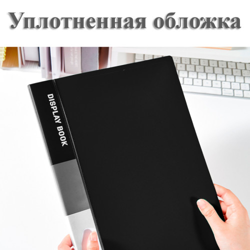 Папка с файлами DELI "Classic" на 10 вкладышей, 0.5 мм, ассорти