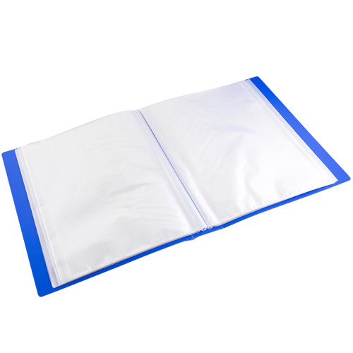 Папка с файлами DELI "Classic" на 80 вкладышей, 1,0 мм, в боксе, ассорти