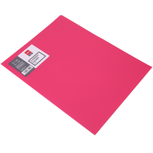 Папка-уголок Deli "RIO", А4, 2 кармана, 400 мкм, ассорти