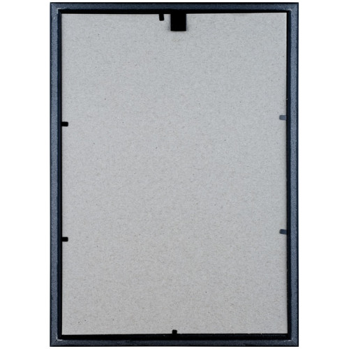 Рамка пластиковая, OfficeSpace, №1, черная, стекло, 21х30 см