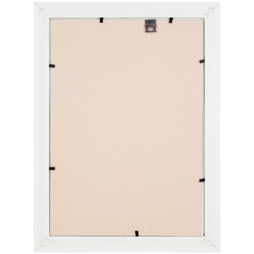 Рамка пластиковая, OfficeSpace, №10, белая, стекло, 21х30 см