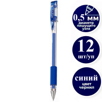 Ручка гелевая DELI "6600" 0,5 мм, синяя