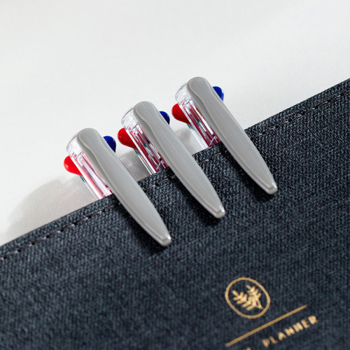 Ручка шариковая DELI "Arris Q182" автоматическая, четырехцветная, 0,7 мм, син/чер/крас/зел, грип