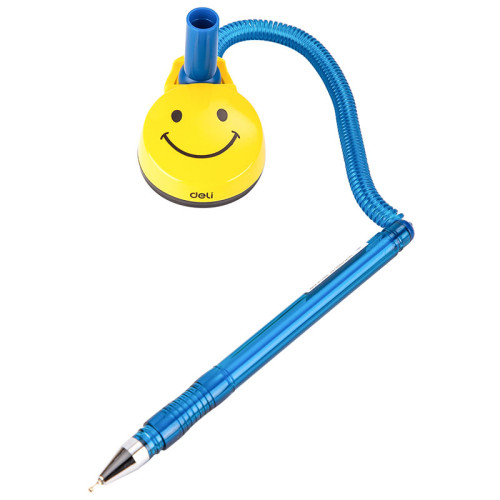 Ручка шариковая Deli "Daily", на подставке, 0,7 мм, синие чернила 