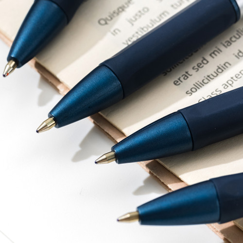 Ручка шариковая DELI "Xtream" автоматическая, 0,7 мм, синяя, грип