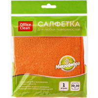 Салфетка из микрофибры OfficeClean "Стандарт", универсальная, 30x30 см, 1 штука в упаковке
