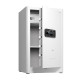 Сейф DELI "AE132" биометрический + электронный замок + ключ, 480х420х800 мм, 44 кг, белый