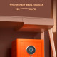 Сейф DELI "AE691-Z" биометрический + электронный замок + ключ, 430х400х600 мм, 52 кг, оранжевый