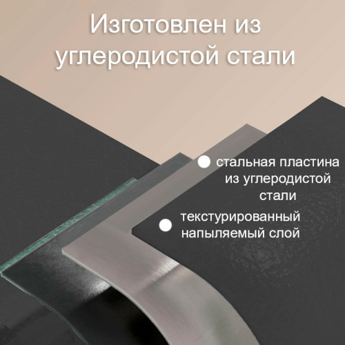 Сейф LockSworth электронный замок + ключ, 170х230х170 мм, 2 кг, черный