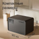 Сейф LockSworth электронный замок + ключ, 250х360х250 мм, 6 кг, черный