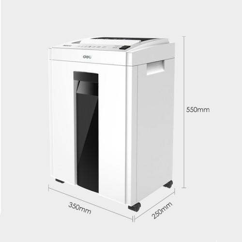 Шредер Deli, 4 уровень секретности (4х30мм), 16 листов, 23 литра