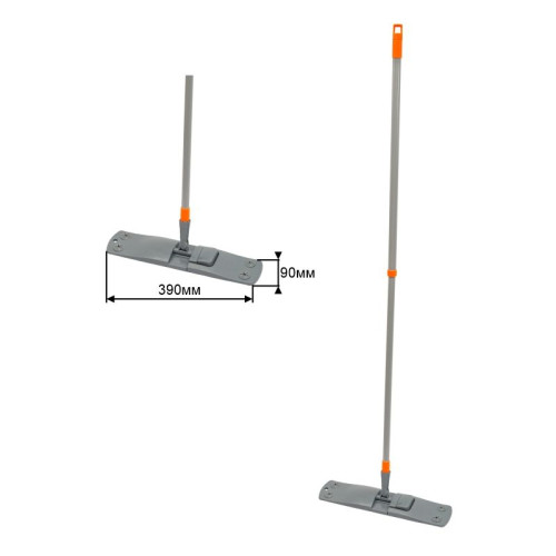 Швабра OfficeClean Professional, телескоп.ручка макс. 120 см, насадка плоская, микрофибра, 40х10 см Швабра OfficeClean Professional, телескоп.ручка макс. 120 см, насадка плоская, микрофибра, 40х10 см