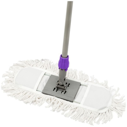 Швабра-рамка OfficeClean Professional, телескоп. ручка макс.125 см, насадка ворс, хлопок, 40х10 см Швабра-рамка OfficeClean Professional, телескоп. ручка макс.125 см, насадка ворс, хлопок, 40х10 см