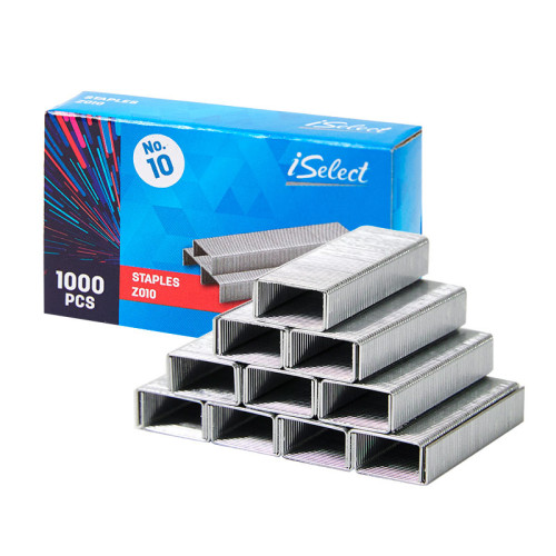 Скобы DELI "i Select" для степлера №10 (15 листов), 1000 шт/кор