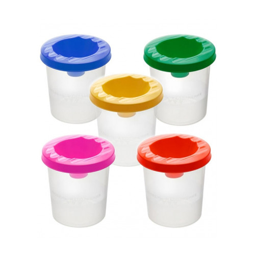 Стакан непроливайка СТАММ, ассорти