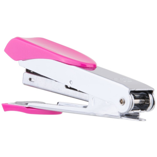 Степлер металлический №10 DELI до 15 листов, ассорти 