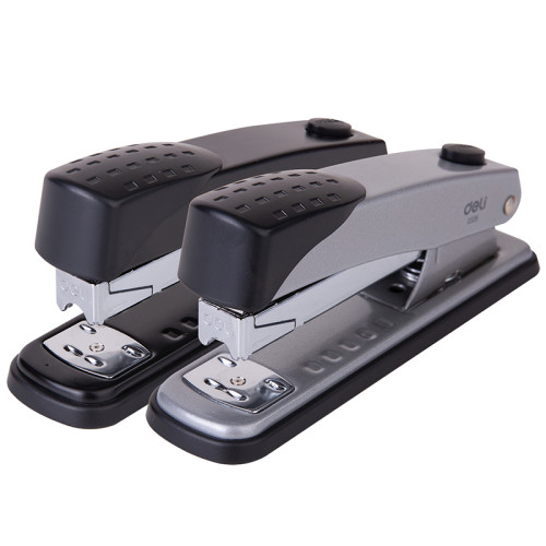 Степлер металлический DELI "0328" до 25 листов, ассорти