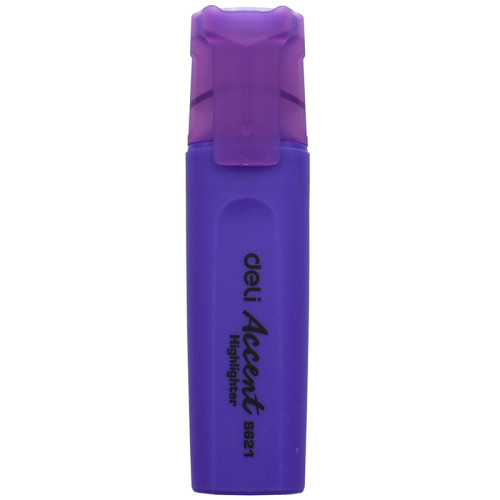 Текстовыделитель DELI "S621" 1-5 мм, фиолетовый