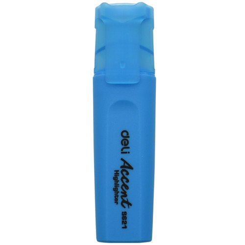 Текстовыделитель DELI "S621" 1-5 мм, голубой