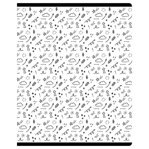 Тетрадь общая BG "Элементы", А5, 48 листов в клетку, на скрепке