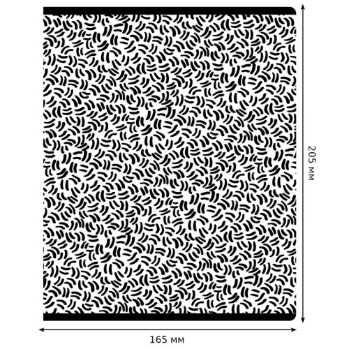 Тетрадь общая BG "Элементы", А5, 48 листов в клетку, на скрепке