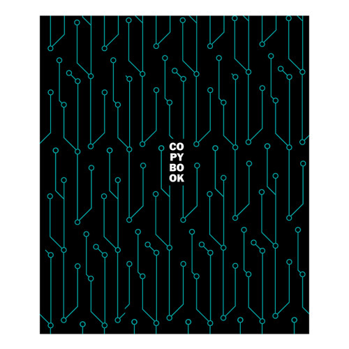 Тетрадь общая BG "Фрагменты", А5, 48 листов в линейку, на скрепке