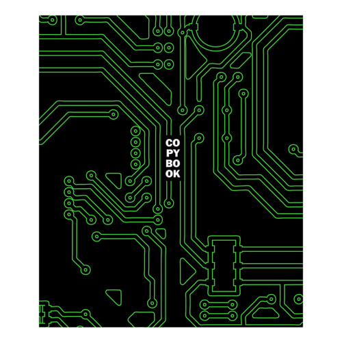 Тетрадь общая BG "Фрагменты", А5, 48 листов в линейку, на скрепке