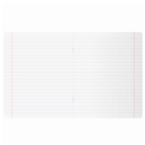 Тетрадь общая BG "Неизведанный путь", А4, 48 листов в линейку, глянцевая ламинация, белый,на скрепке