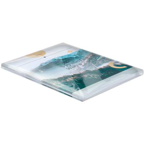 Тетрадь общая BG "Неизведанный путь", А4, 48 листов в линейку, глянцевая ламинация, белый,на скрепке