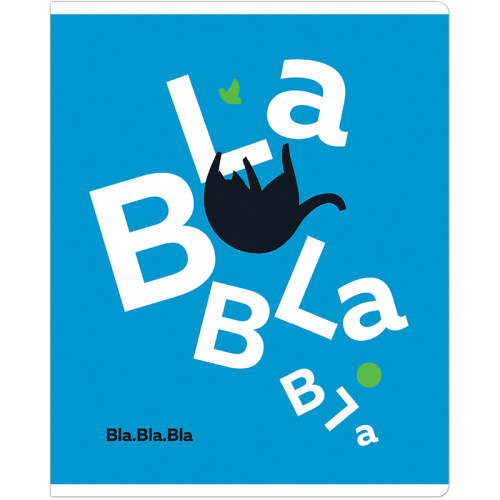 Тетрадь общая MESHU "Сhatty cat", А5, 48 листов в клетку, матовая ламинация, выб. лак, на скрепке