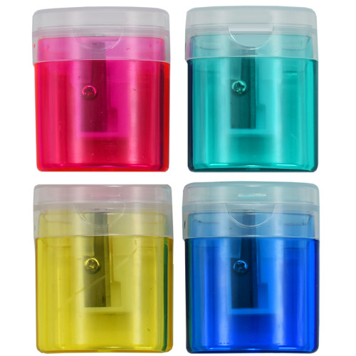 Точилка BASY пластмассовая, с прозрачным контейнером