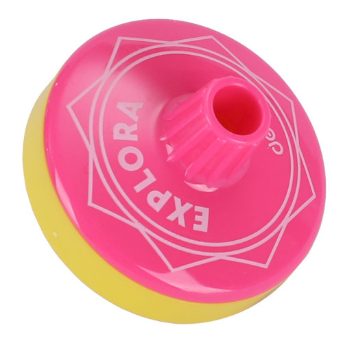 Точилка DELI "Explora" пластиковая, 1 отверстие с контейнером, ассорти