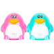 Точилка DELI "Magic Zoo" пингвин, 2 отверстия, с контейнером, ассорти