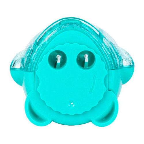 Точилка DELI "Magic Zoo" пингвин, 2 отверстия, с контейнером, ассорти