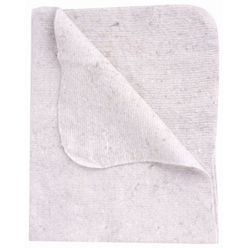 Тряпка для мытья пола ЛАЙМА, 80х100 см, хлопок, белая