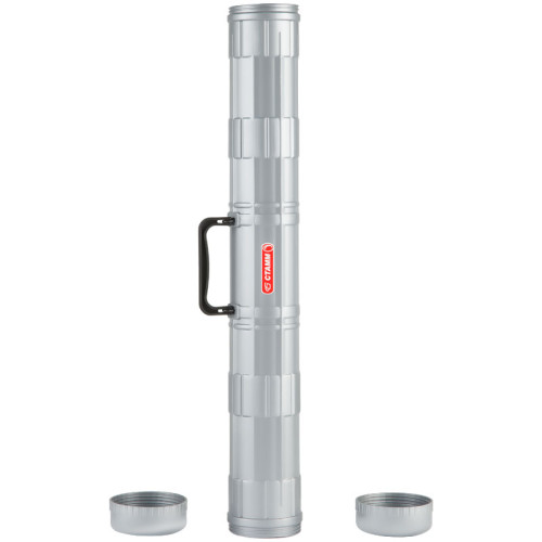 Тубус СТАММ с ручкой , А1, D91мм L680мм, серый