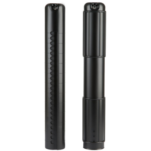 Тубус СТАММ телескопичский, А0,  D94мм L680-1100мм, черный на шнурке