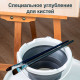 Ведерко DELI, для мытья кистей, складное