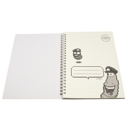 Записная книжка DELI "Larva Patterns" на спирали, А5, 60 листов в линейку