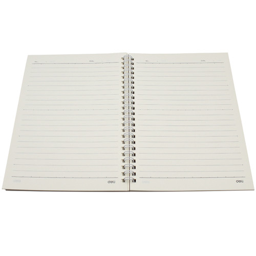 Записная книжка DELI "Larva Patterns" на спирали, А5, 60 листов в линейку