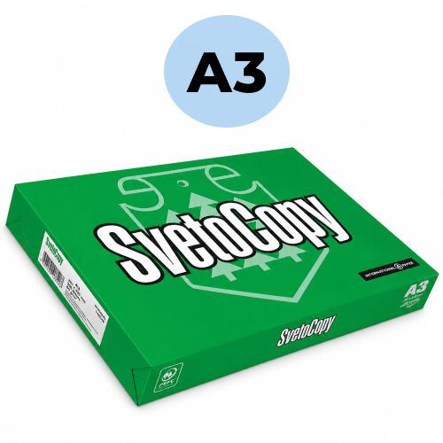 Бумага офисная SvetoCopy, А3, 80 г/кв.м., 500 л