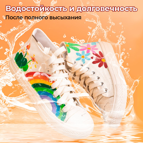 Набор акриловых маркеров Deli 